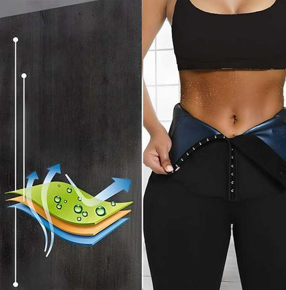 Steam Sauna Weight Loss Pants for Women Workout